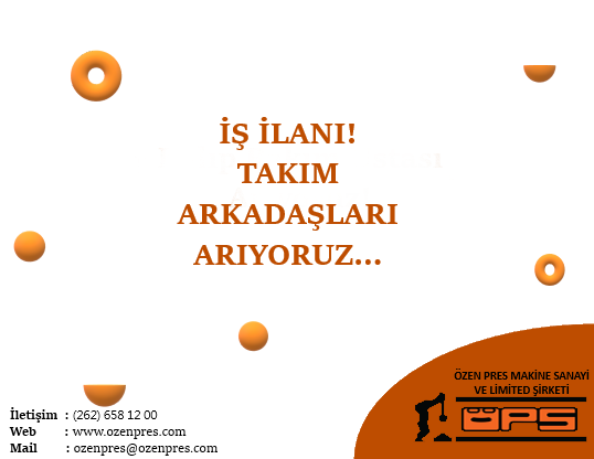 İŞ İLANI!- Takım arkadaşları arıyoruz...